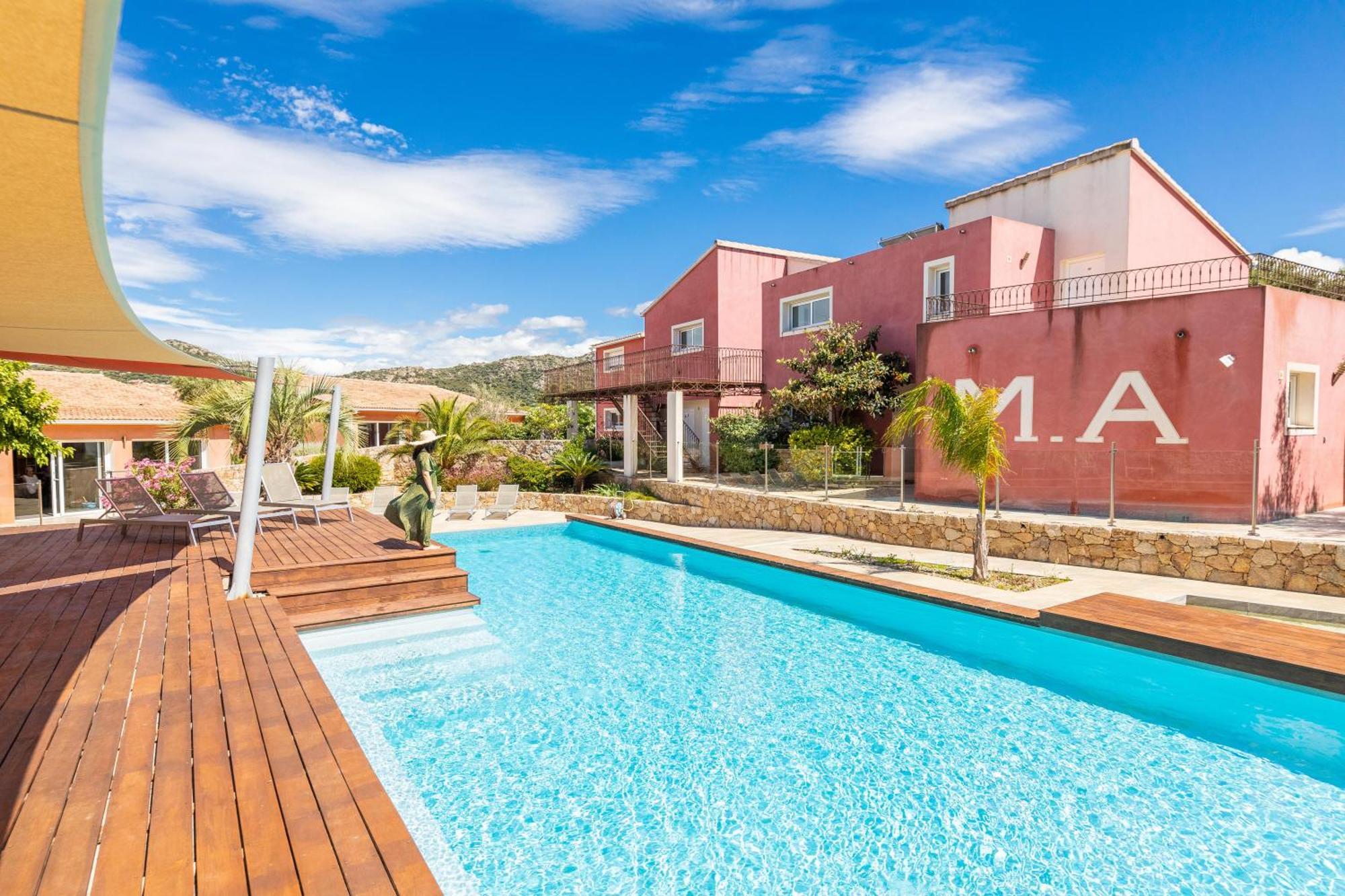 Les Alizes Residence & Spa LʼÎle-Rousse Kültér fotó