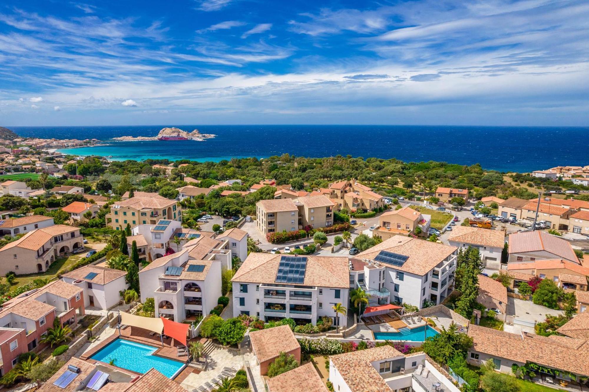Les Alizes Residence & Spa LʼÎle-Rousse Kültér fotó